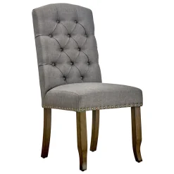 Amina Charcoal Grey Dining Chair Ii Good Quality
