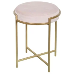 Blair Pink & Gold Stool, 20 Gift Selection