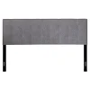 Brian Cement Grey Headboard, King Low Price