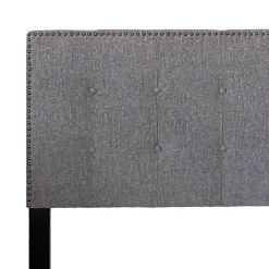 Brian Cement Grey Headboard, King Low Price