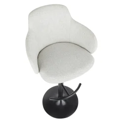 Bryce Adjustable Barstool, Light Grey Opening Sales