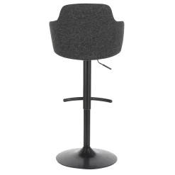 Bryce Adjustable Barstool, Dark Grey Good Quality