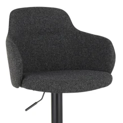 Bryce Adjustable Barstool, Dark Grey Good Quality