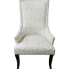 Chatham Fiona White Accent Chair Premium