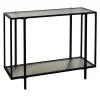 Cooper Metal Console Table Black Outlet