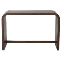 Cora Curved Wood Console Table Exquisite Gifts
