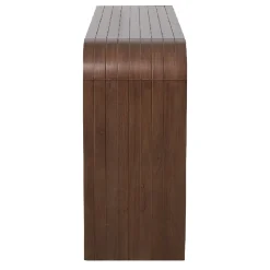 Cora Curved Wood Console Table Exquisite Gifts