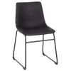Drake Modern Industrial Dining Chair, Grey Discount Online