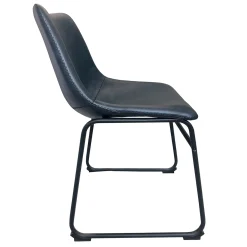 Drake Navy Blue Dining Chair, Kd Premium