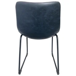 Drake Navy Blue Dining Chair, Kd Premium