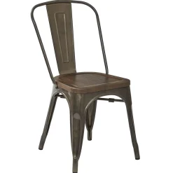 Dublin Metal & Ash Wood Dining Chair Cheaper