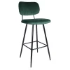 Emerald Velvet Barstool Exquisite Gifts