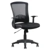 Enzo Black Adjustable Office Chair Less Expensive