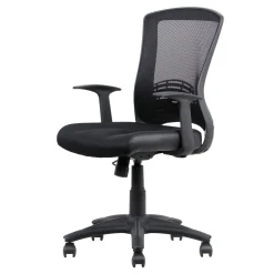 Enzo Black Adjustable Office Chair Less Expensive