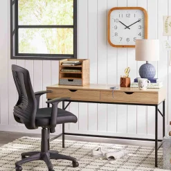 Enzo Black Adjustable Office Chair Less Expensive