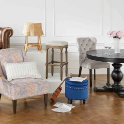 Evening Mist Black Cylinder Table Base-Top Sold Separately 24 Low Price