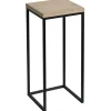 Fiona Wood Top Plant Stand With Metal Base, Large Discount Online
