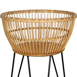 Found & Fable Bamboo Planter Stand, Large Promotion