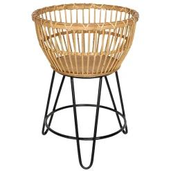 Found & Fable Bamboo Planter Stand, Medium Less Expensive