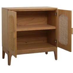 Found & Fable Lena Rattan Cabinet Opening Sales