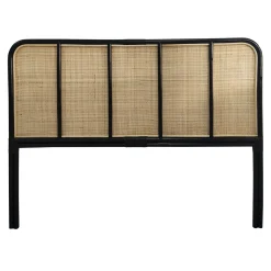 Found & Fable Zola Rattan Headboard Outlet