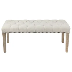 Grace Mitchell Bailey Tufted Bench Discount