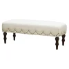Grace Mitchell Ellery Bench With Scalloped Nailheads Promotion