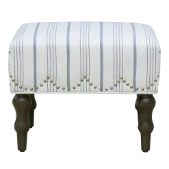 Grace Mitchell Olivia Scalloped Ottoman Flash Sale