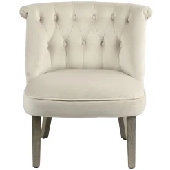 Grace Mitchell Roxanne Ivory Accent Chair Featured