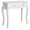 Grace Mitchell Scarlett 2-Drawer Console Table, White Clearance