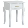 Grace Mitchell Scarlett White End Table Good Quality