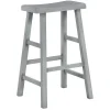 Grey Saddle Barstool, 29 Online Discount