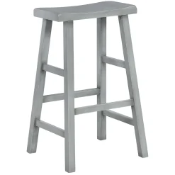 Grey Saddle Barstool, 29 Online Discount