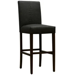 Honeybloom Brown Baseball Stitch Barstool Low Price