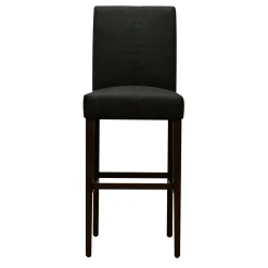 Honeybloom Brown Baseball Stitch Barstool Low Price