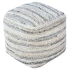 Honeybloom Grey & Cream Pouf Opening Sales
