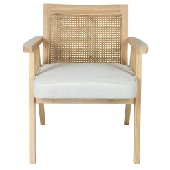 Honeybloom Kanon White Oak Accent Chair Opening Sales