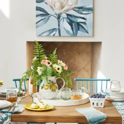 Honeybloom Massena Natural Wood Dining Bench, 60 Cheaper