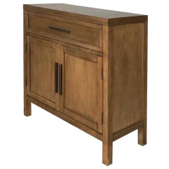 Honeybloom Samuel 1-Drawer 2-Door Wooden Cabinet Online Discount