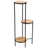 31.7In 3 Tier Wood Metal Stand Discount Online