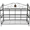 40In. Bronze/Gold 3 Tier, Large Bakers Rack Good Quality