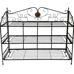 40In. Bronze/Gold 3 Tier, Large Bakers Rack Good Quality