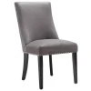 Kane Upholstered Ring Back Dining Chair With Nailhead Trim Good Quality