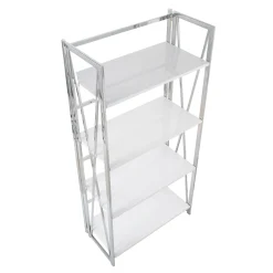 Laila Ali Astrid Chrome Bookshelf Promotion