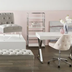 Laila Ali Astrid Chrome Bookshelf Promotion