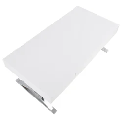 Laila Ali Astrid White Coffee Table Cheaper