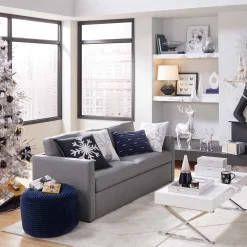 Laila Ali Astrid White Coffee Table Cheaper