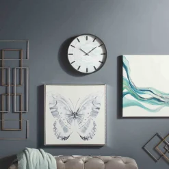 Laila Ali Grey Tufted Bench With Clear Acrylic Legs Promotion