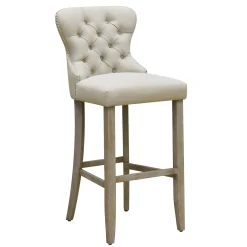 Linen Ring Back Barstool, Kd Online Discount