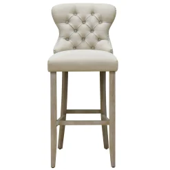Linen Ring Back Barstool, Kd Online Discount